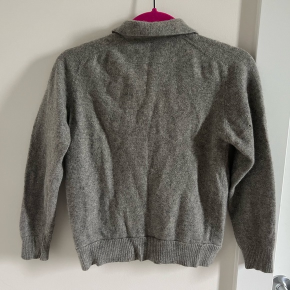 Neiman-Marcus 100% cashmere polo sweater - Picture 3 of 8